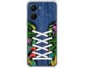Funda Silicona Antigolpes para Vivo Y16 diseño Zapatillas 13 Dibujos