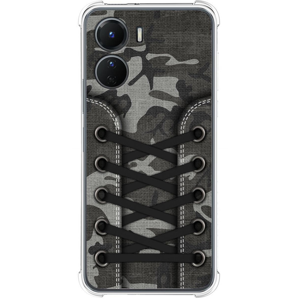 Funda Silicona Antigolpes para Vivo Y16 diseño Zapatillas 15 Dibujos