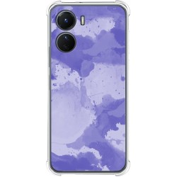 Funda Silicona Antigolpes para Vivo Y16 diseño Acuarela 01 Dibujos