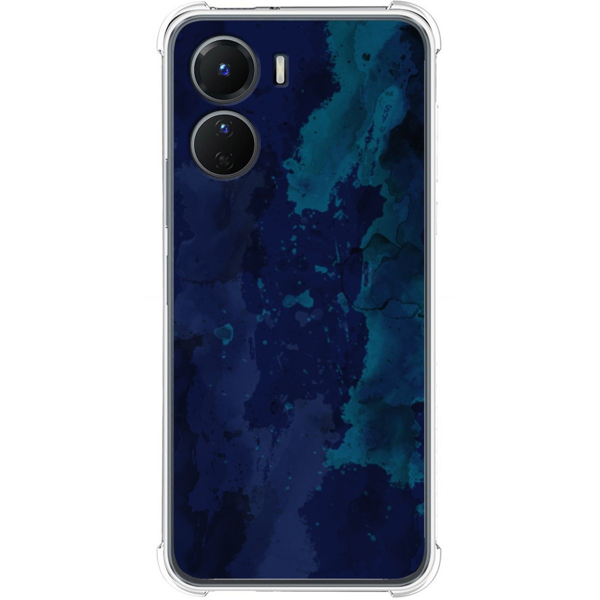 Funda Silicona Antigolpes para Vivo Y16 diseño Acuarela 13 Dibujos