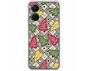 Funda Silicona Antigolpes para Vivo Y16 diseño Flores 11 Dibujos