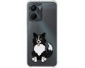 Funda Silicona Antigolpes para Vivo Y16 diseño Perros 01 Dibujos