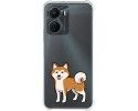 Funda Silicona Antigolpes para Vivo Y16 diseño Perros 02 Dibujos