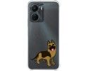 Funda Silicona Antigolpes para Vivo Y16 diseño Perros 03 Dibujos