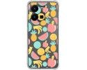 Funda Silicona Antigolpes para Vivo Y35 diseño Frutas 02 Dibujos