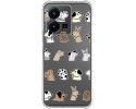 Funda Silicona Antigolpes para Vivo Y35 diseño Perros Dibujos