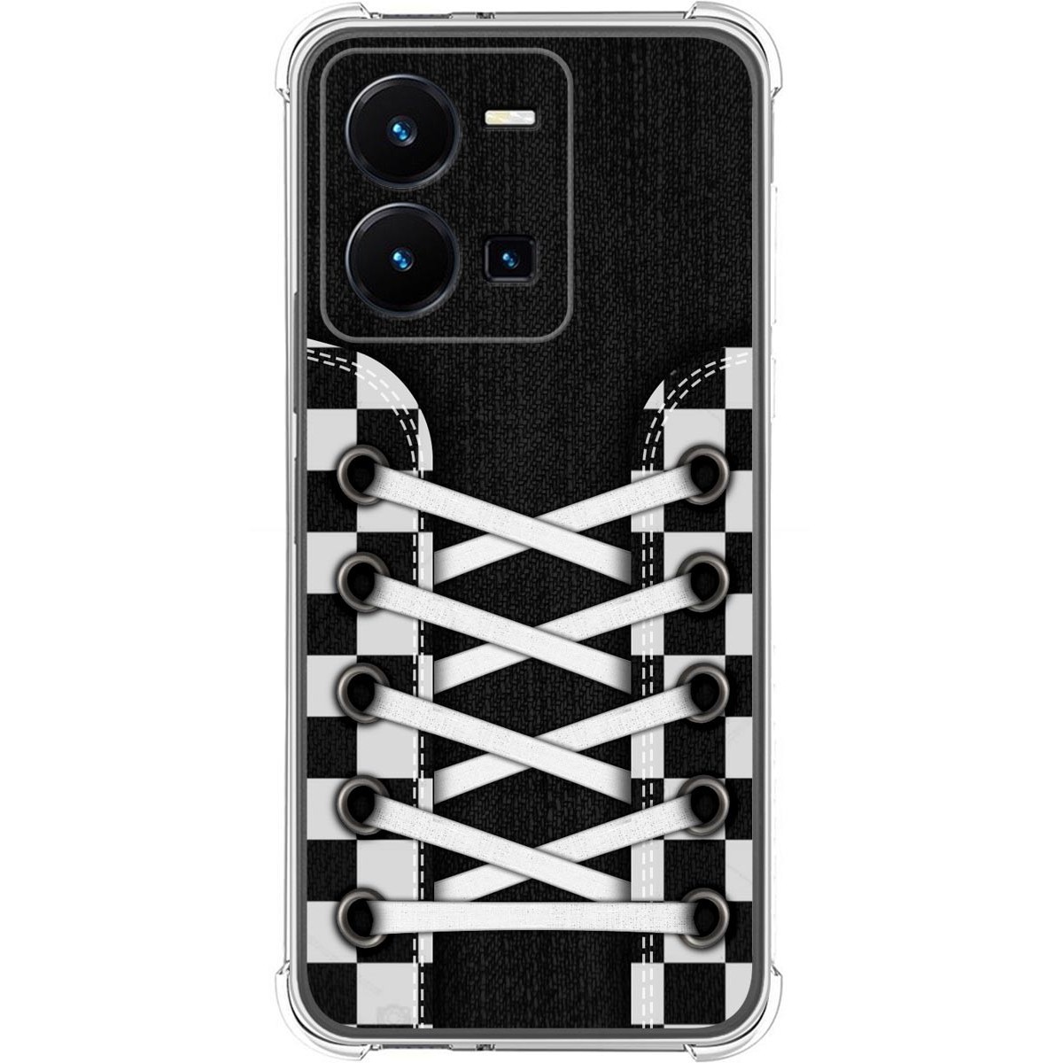 Funda Silicona Antigolpes para Vivo Y35 diseño Zapatillas 03 Dibujos