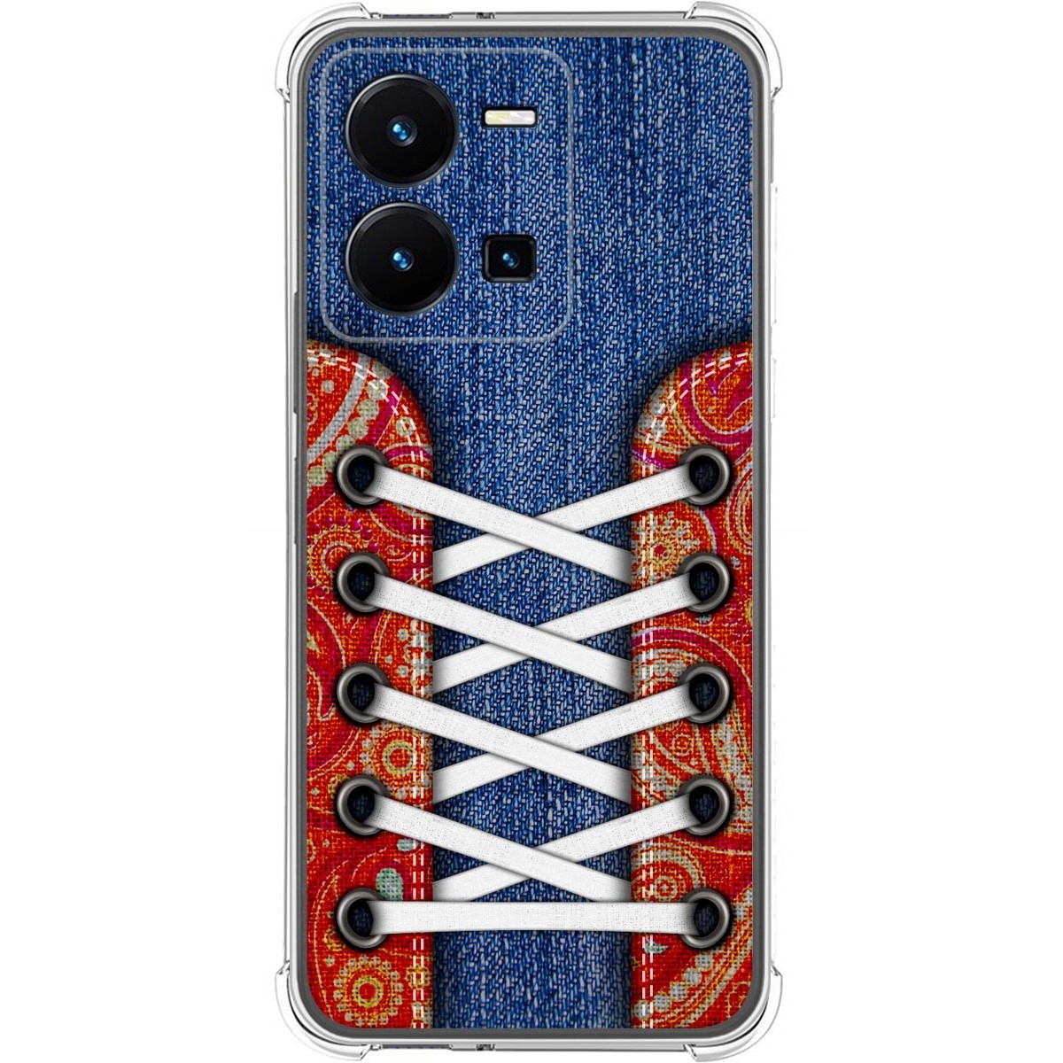 Funda Silicona Antigolpes para Vivo Y35 diseño Zapatillas 11 Dibujos