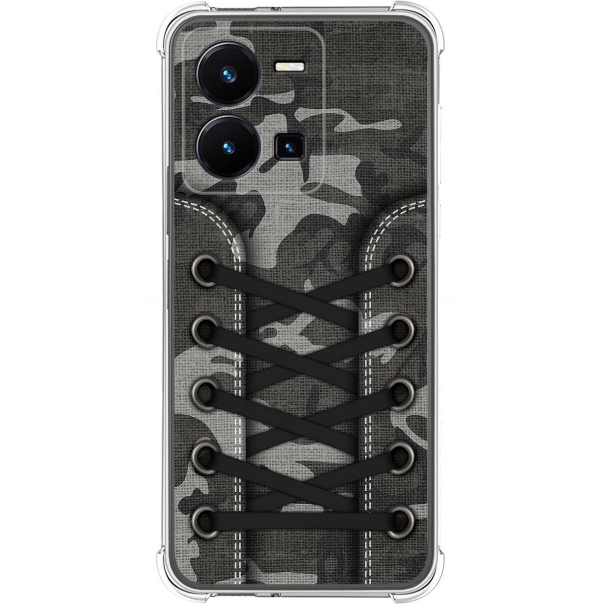 Funda Silicona Antigolpes para Vivo Y35 diseño Zapatillas 15 Dibujos