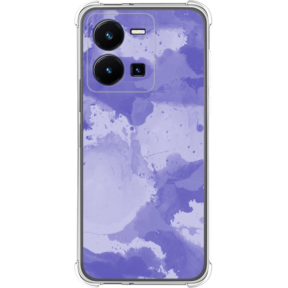 Funda Silicona Antigolpes para Vivo Y35 diseño Acuarela 01 Dibujos