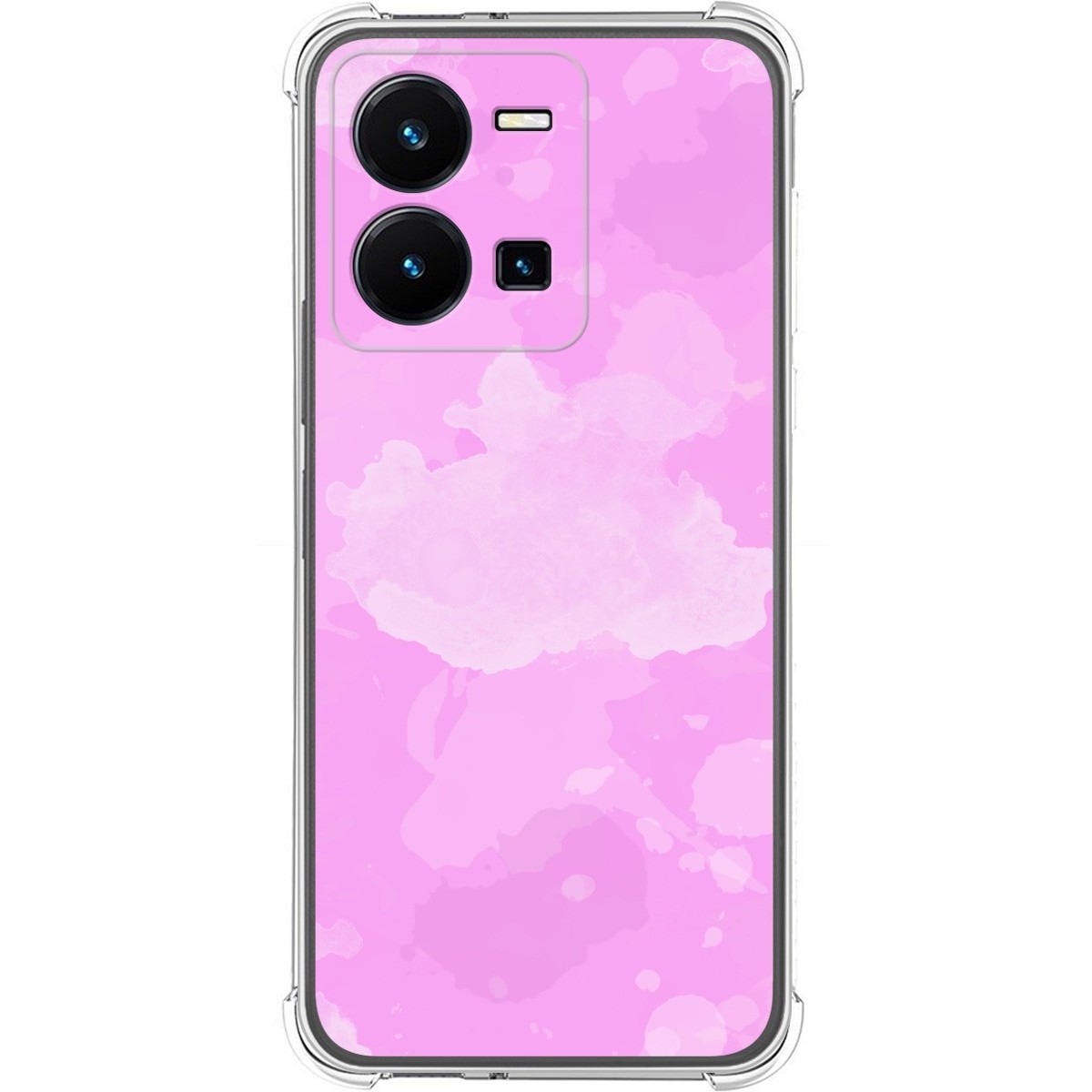 Funda Silicona Antigolpes para Vivo Y35 diseño Acuarela 04 Dibujos