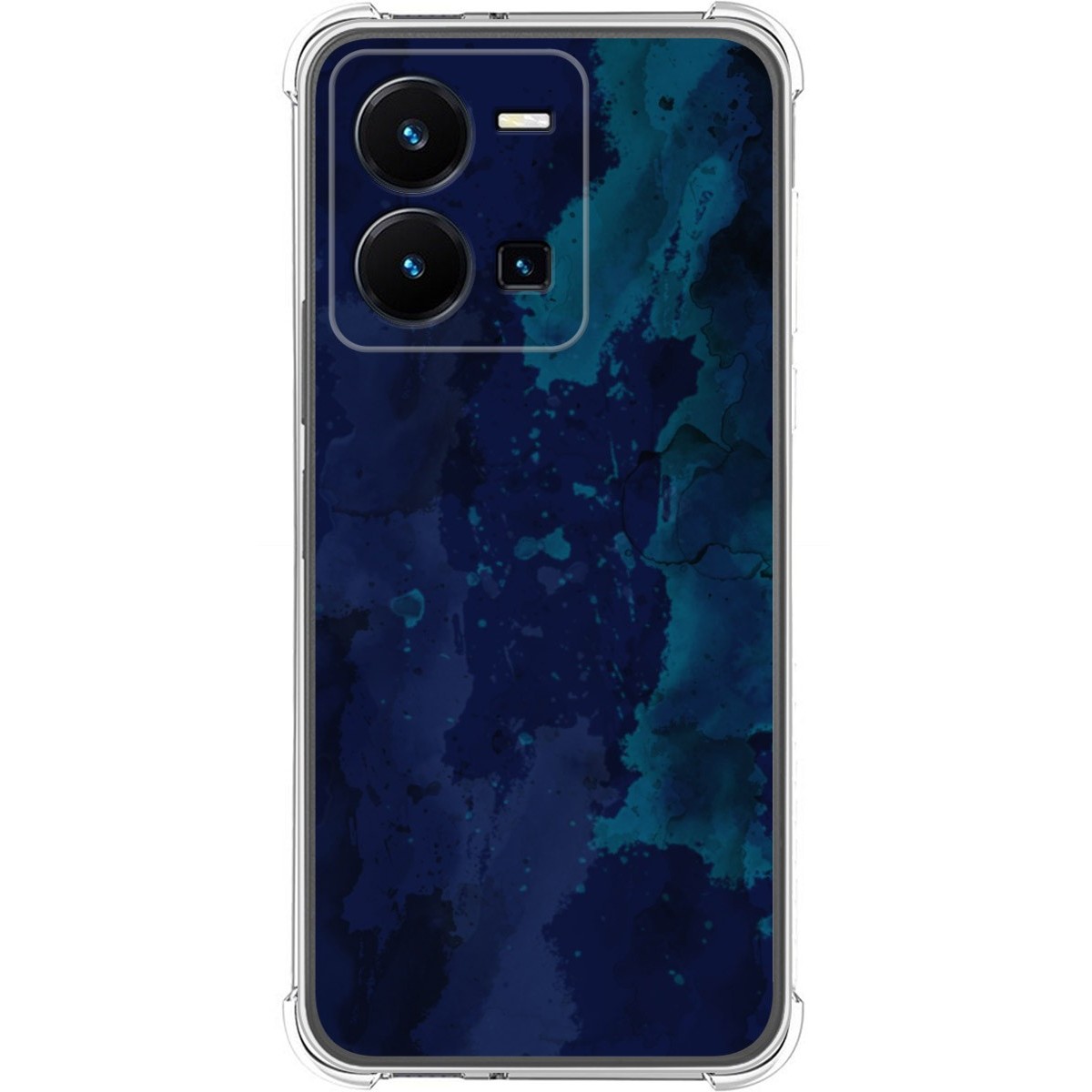 Funda Silicona Antigolpes para Vivo Y35 diseño Acuarela 13 Dibujos