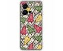 Funda Silicona Antigolpes para Vivo Y35 diseño Flores 11 Dibujos