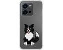 Funda Silicona Antigolpes para Vivo Y35 diseño Perros 01 Dibujos