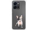 Funda Silicona Antigolpes para Vivo Y35 diseño Perros 06 Dibujos