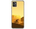 Funda Silicona Antigolpes para Motorola Moto G32 diseño Ciclista Dibujos