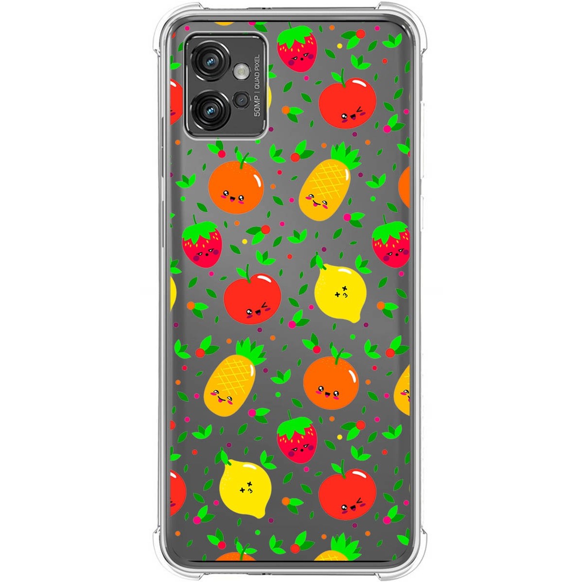 Funda Silicona Antigolpes para Motorola Moto G32 diseño Frutas 01 Dibujos