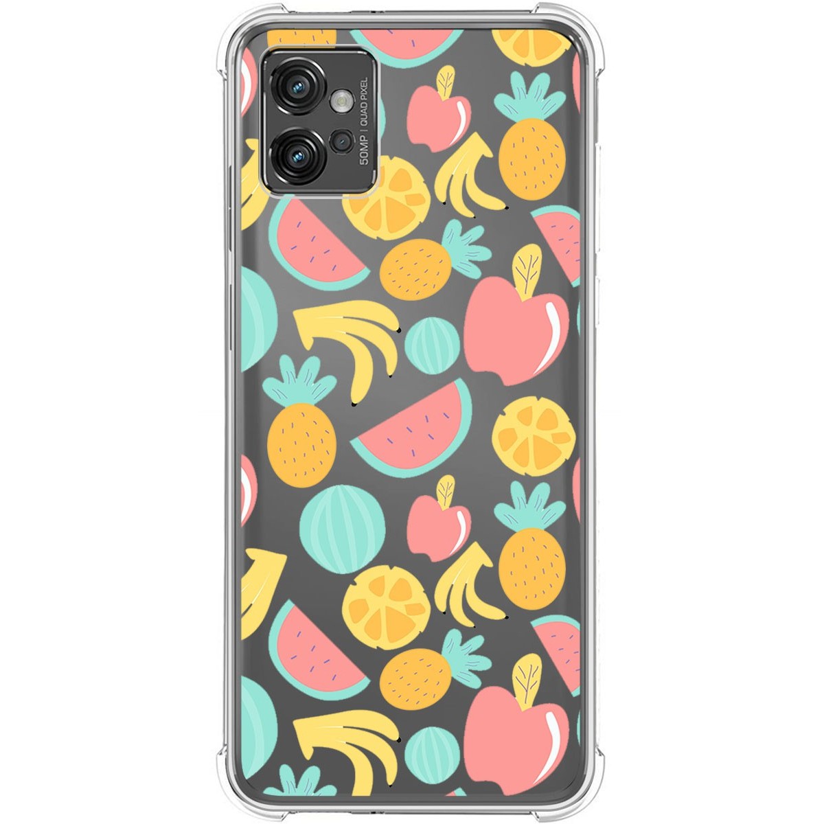 Funda Silicona Antigolpes para Motorola Moto G32 diseño Frutas 02 Dibujos
