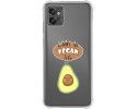 Funda Silicona Antigolpes para Motorola Moto G32 diseño Vegan Life Dibujos