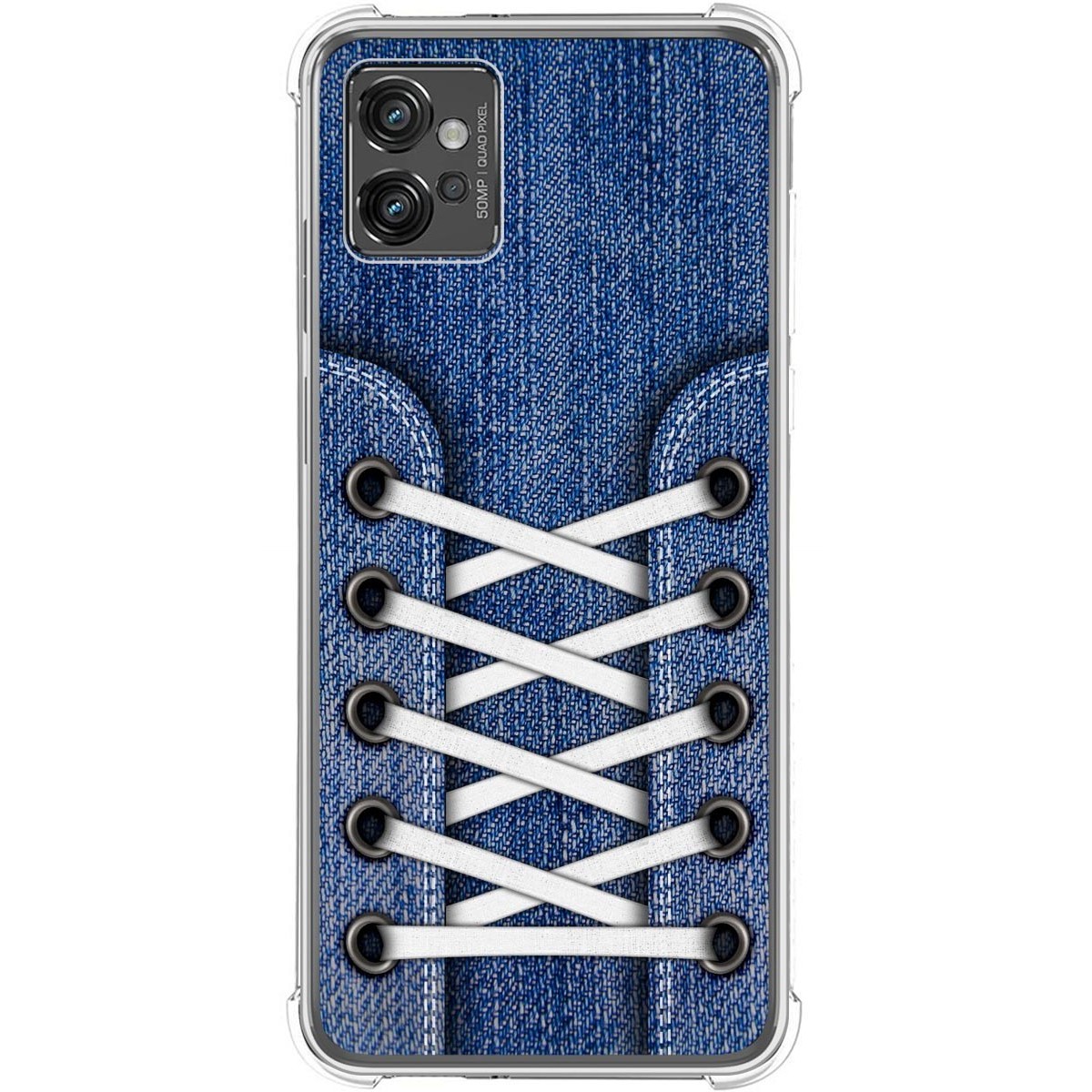 Funda Silicona Antigolpes para Motorola Moto G32 diseño Zapatillas 01 Dibujos