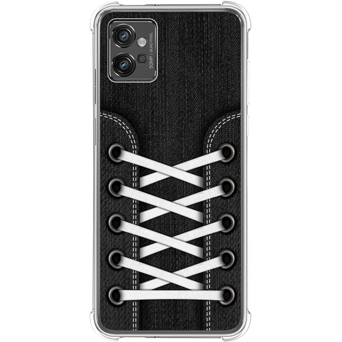 Funda Silicona Antigolpes para Motorola Moto G32 diseño Zapatillas 02 Dibujos
