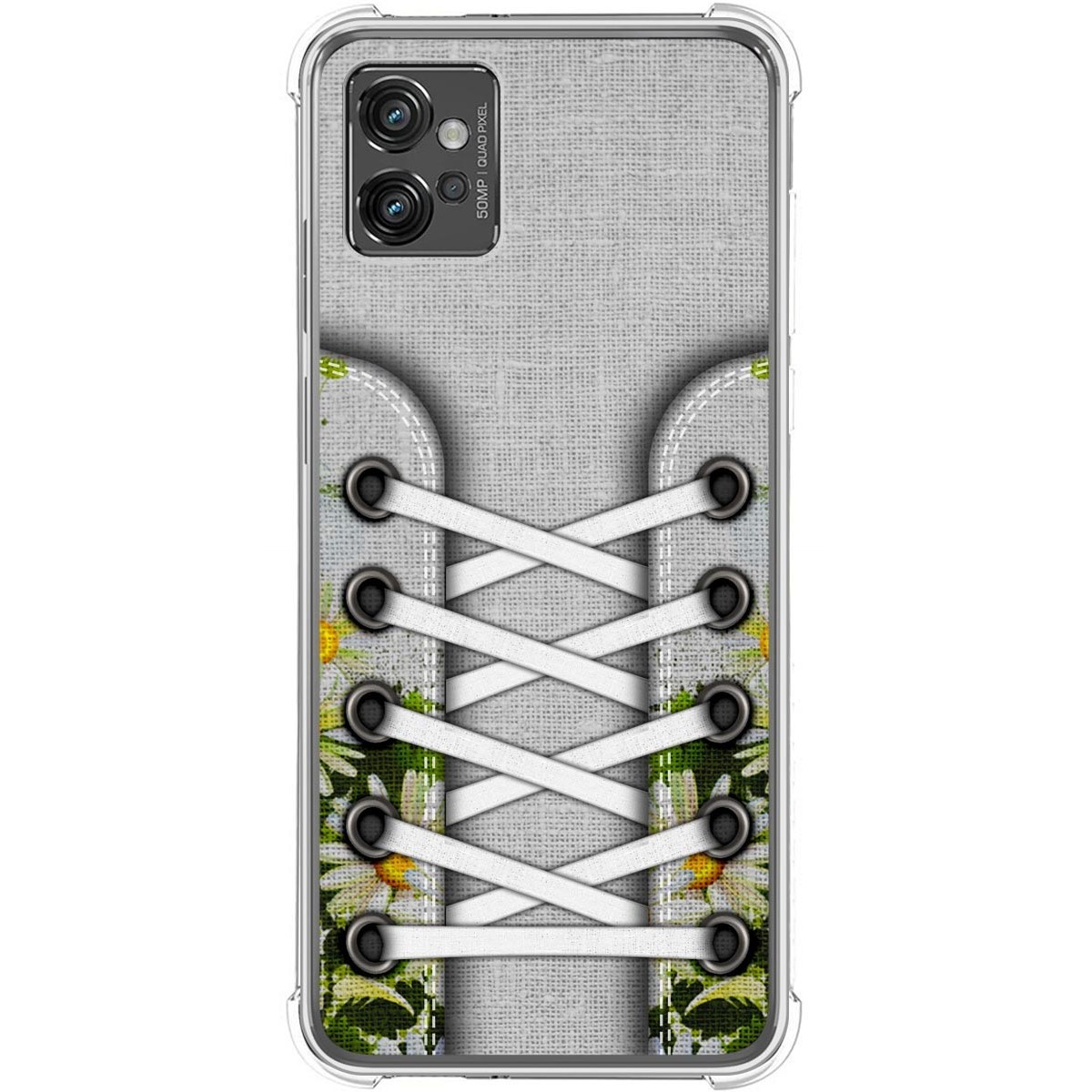 Funda Silicona Antigolpes para Motorola Moto G32 diseño Zapatillas 08 Dibujos