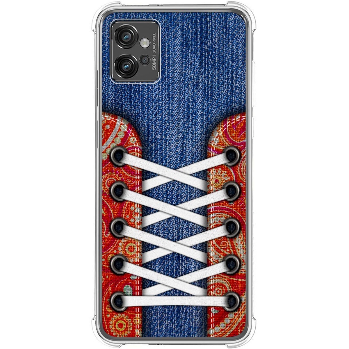 Funda Silicona Antigolpes para Motorola Moto G32 diseño Zapatillas 11 Dibujos