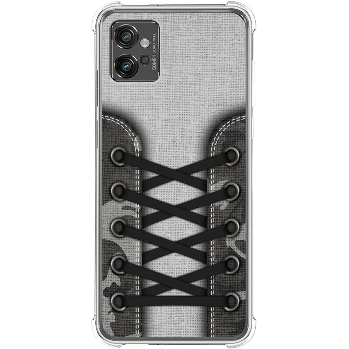 Funda Silicona Antigolpes para Motorola Moto G32 diseño Zapatillas 16 Dibujos