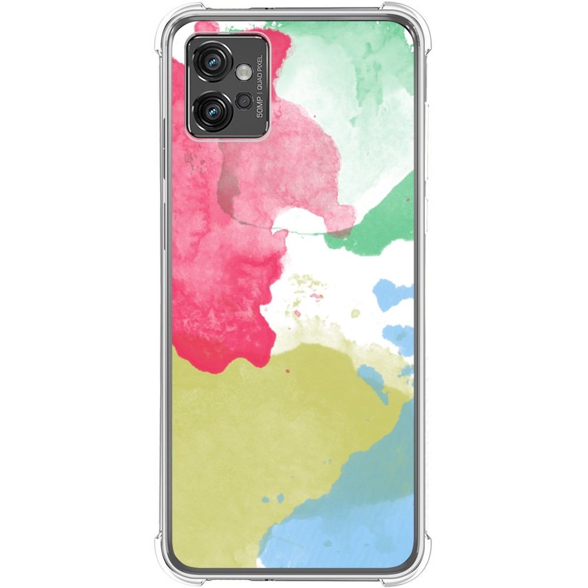 Funda Silicona Antigolpes para Motorola Moto G32 diseño Acuarela 02 Dibujos