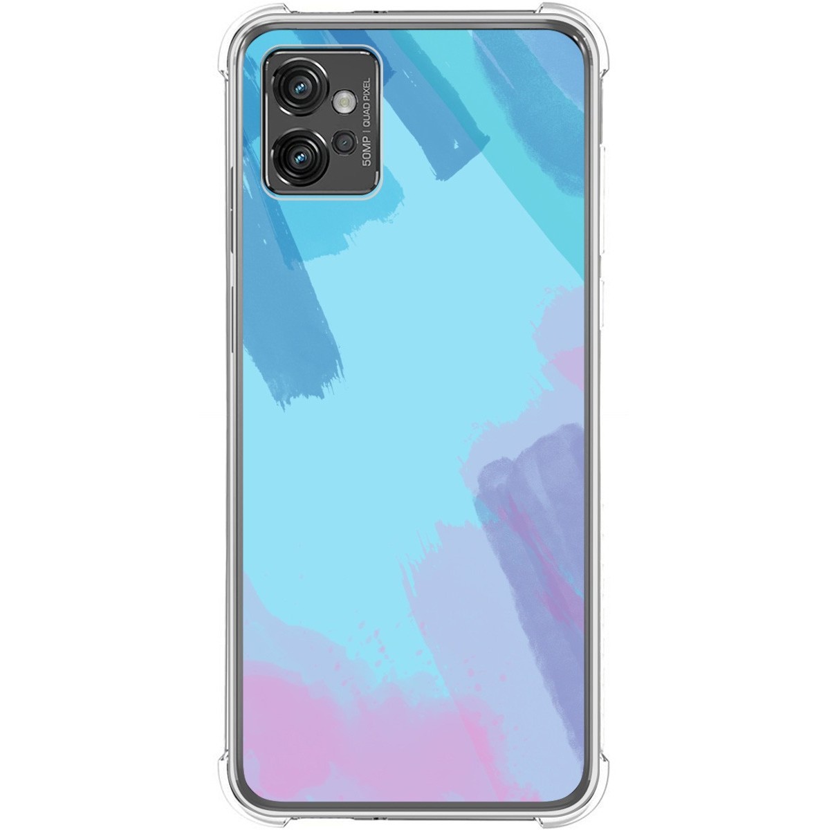 Funda Silicona Antigolpes para Motorola Moto G32 diseño Acuarela 10 Dibujos