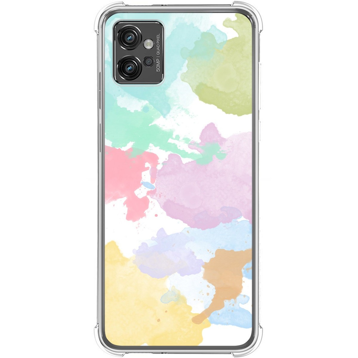 Funda Silicona Antigolpes para Motorola Moto G32 diseño Acuarela 11 Dibujos
