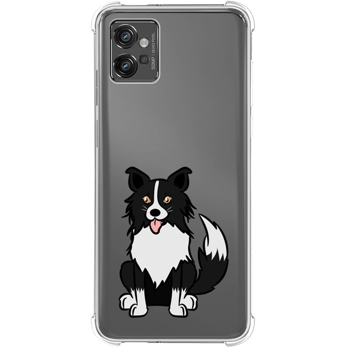 Funda Silicona Antigolpes para Motorola Moto G32 diseño Perros 01 Dibujos
