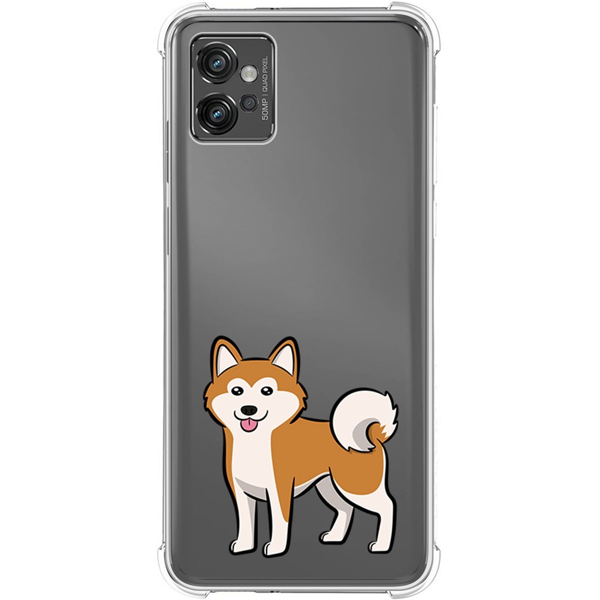 Funda Silicona Antigolpes para Motorola Moto G32 diseño Perros 02 Dibujos