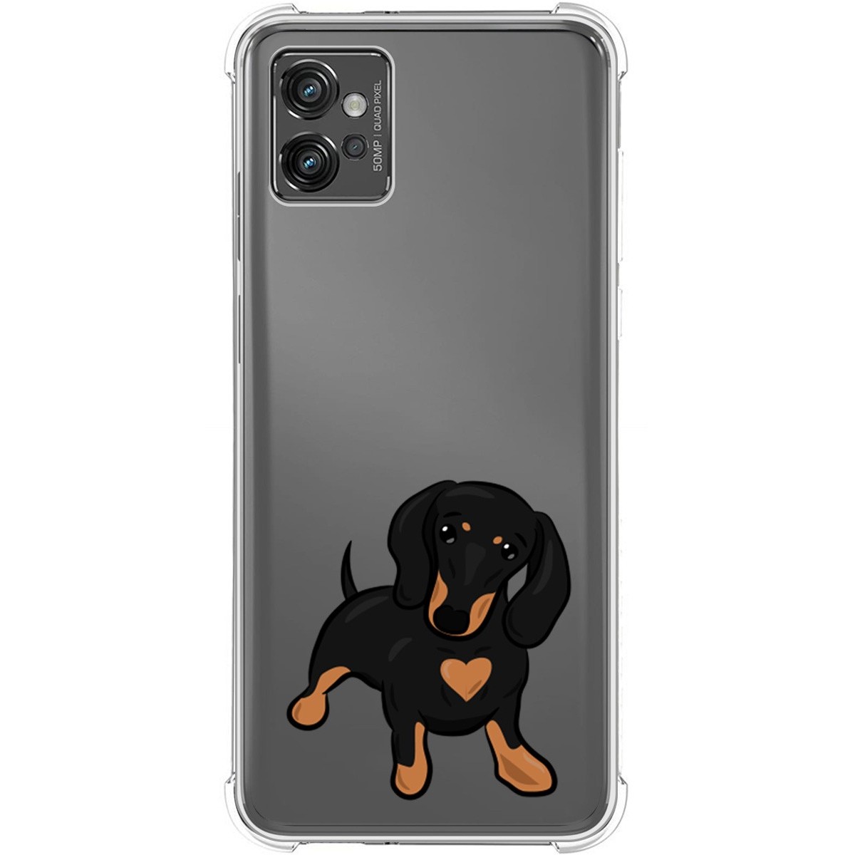 Funda Silicona Antigolpes para Motorola Moto G32 diseño Perros 04 Dibujos