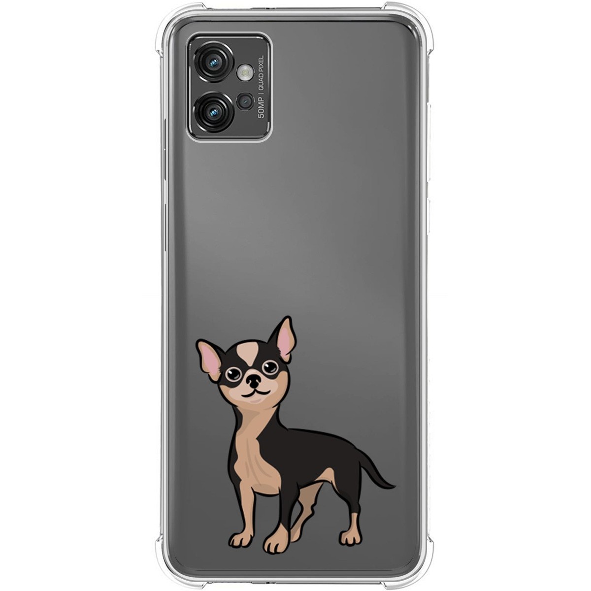 Funda Silicona Antigolpes para Motorola Moto G32 diseño Perros 05 Dibujos