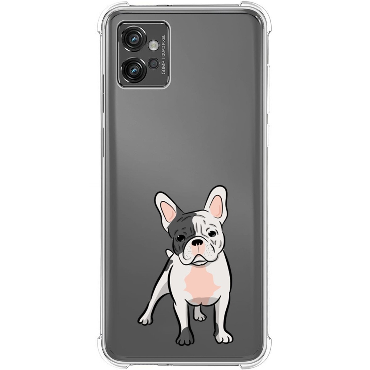 Funda Silicona Antigolpes para Motorola Moto G32 diseño Perros 06 Dibujos