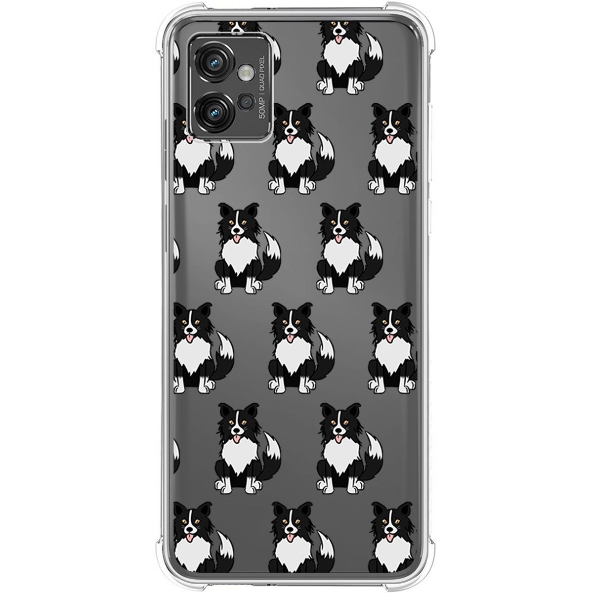 Funda Silicona Antigolpes para Motorola Moto G32 diseño Perros 07 Dibujos