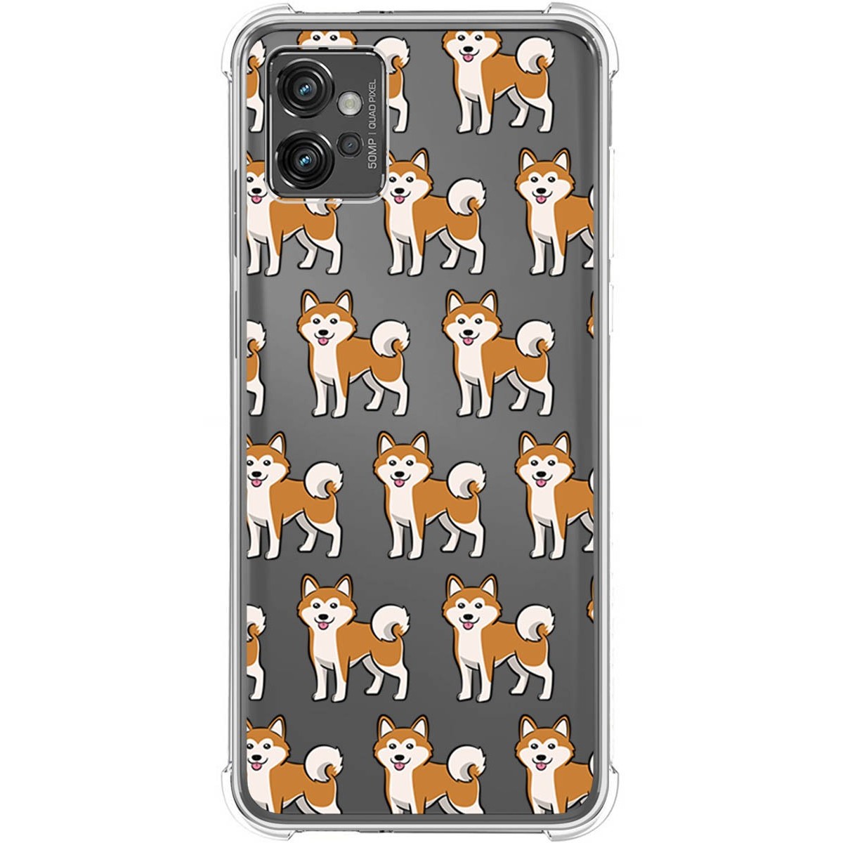 Funda Silicona Antigolpes para Motorola Moto G32 diseño Perros 08 Dibujos