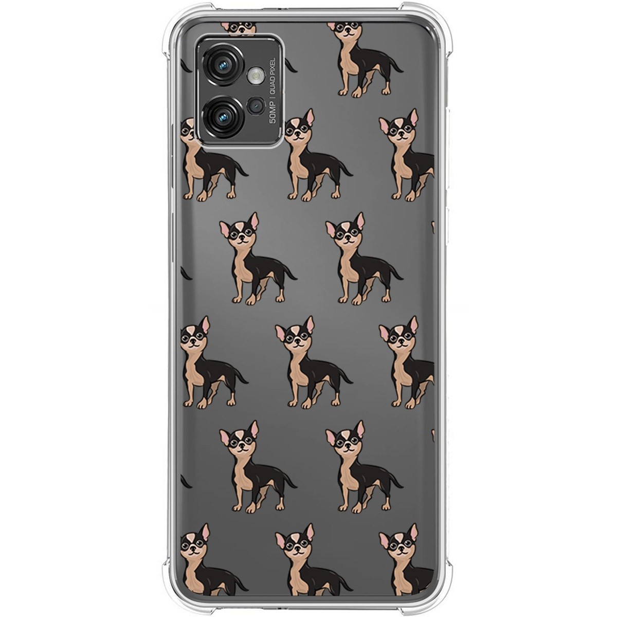 Funda Silicona Antigolpes para Motorola Moto G32 diseño Perros 11 Dibujos