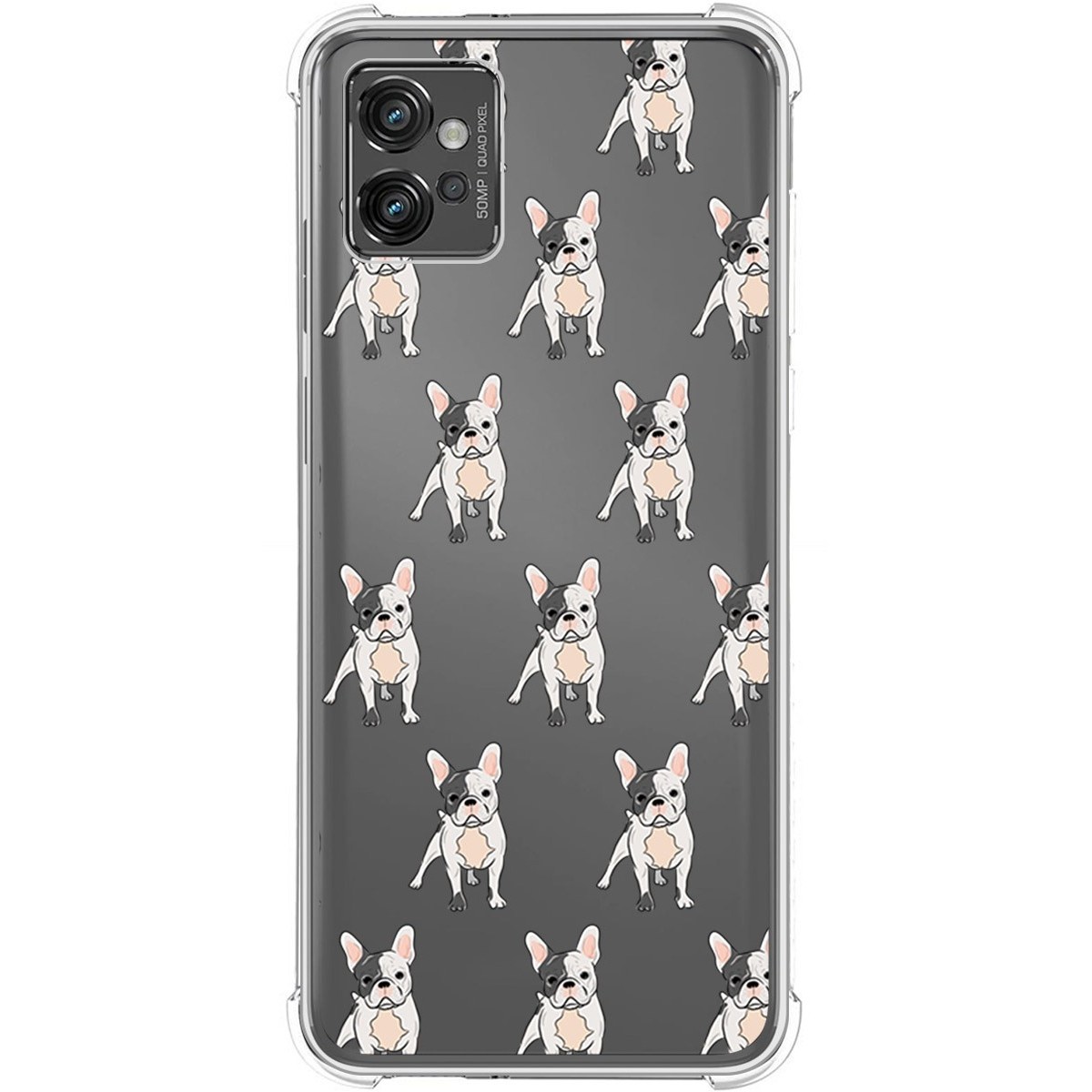 Funda Silicona Antigolpes para Motorola Moto G32 diseño Perros 12 Dibujos