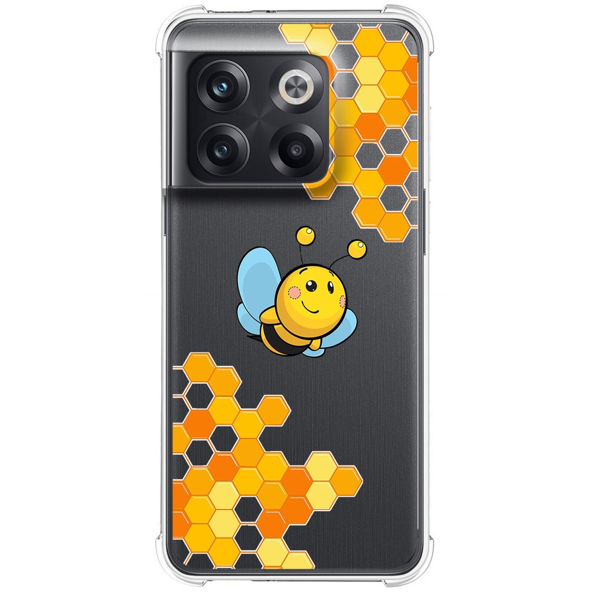 Funda Silicona Antigolpes para Oneplus 10T 5G diseño Abeja Dibujos
