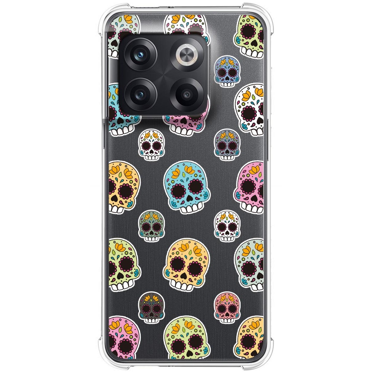 Funda Silicona Antigolpes para Oneplus 10T 5G diseño Catrina Dibujos