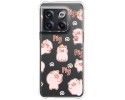 Funda Silicona Antigolpes para Oneplus 10T 5G diseño Cerdos Dibujos