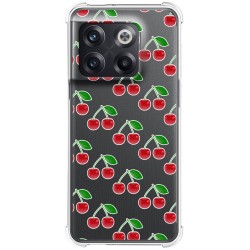 Funda Silicona Antigolpes para Oneplus 10T 5G diseño Cerezas Dibujos