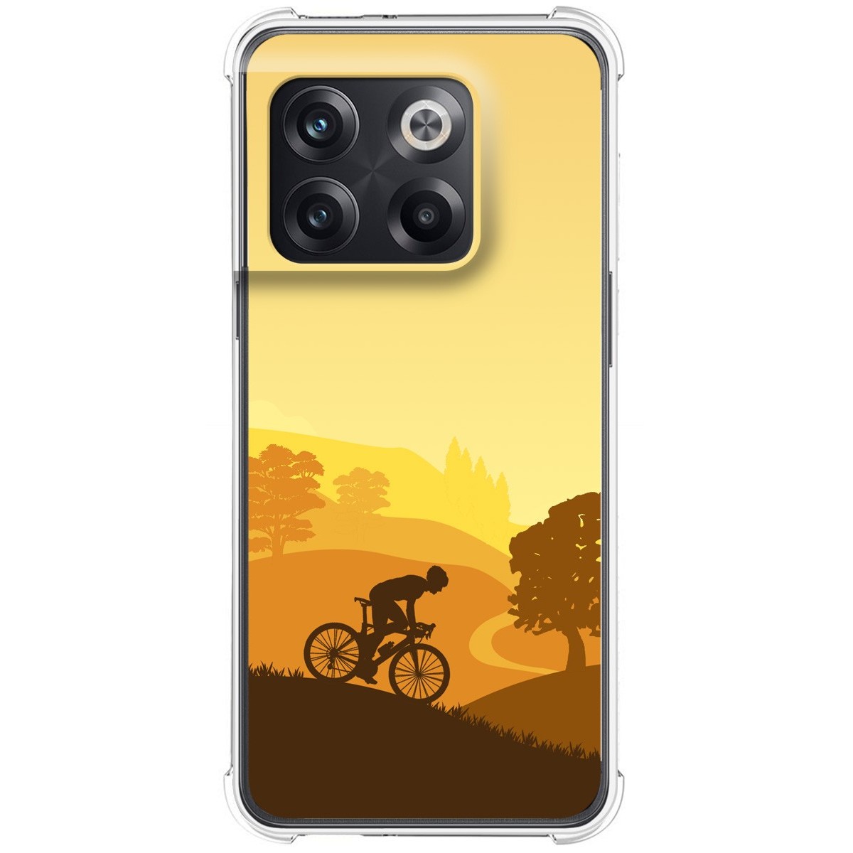 Funda Silicona Antigolpes para Oneplus 10T 5G diseño Ciclista Dibujos