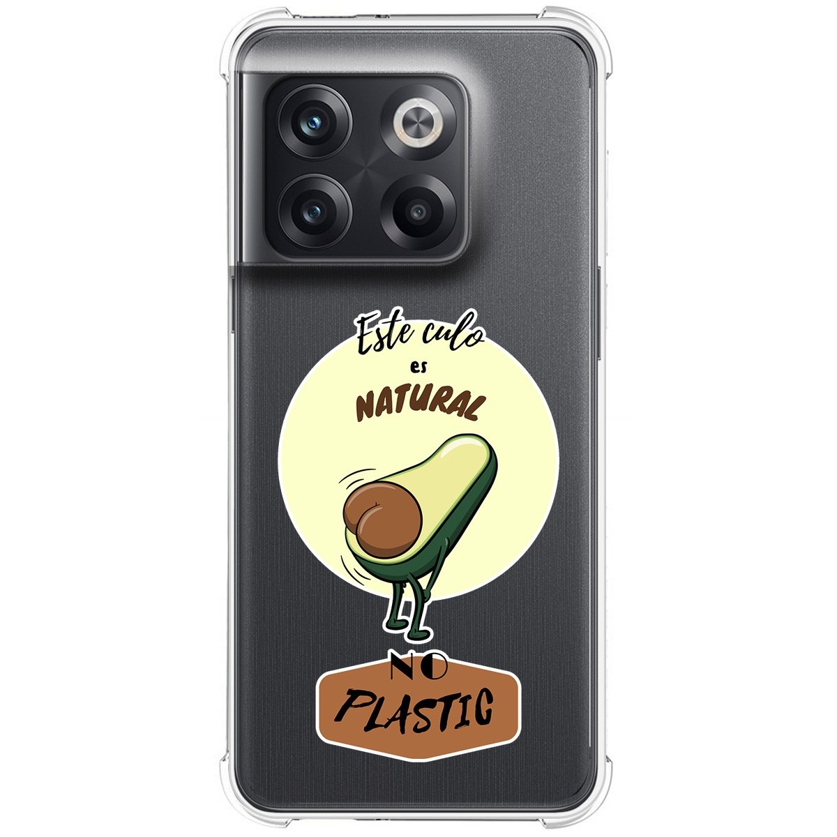 Funda Silicona Antigolpes para Oneplus 10T 5G diseño Culo Natural Dibujos