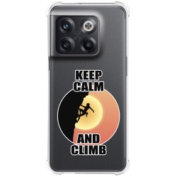 Funda Silicona Antigolpes para Oneplus 10T 5G diseño Mujer Escalada Dibujos