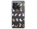 Funda Silicona Antigolpes para Oneplus 10T 5G diseño Perros Dibujos