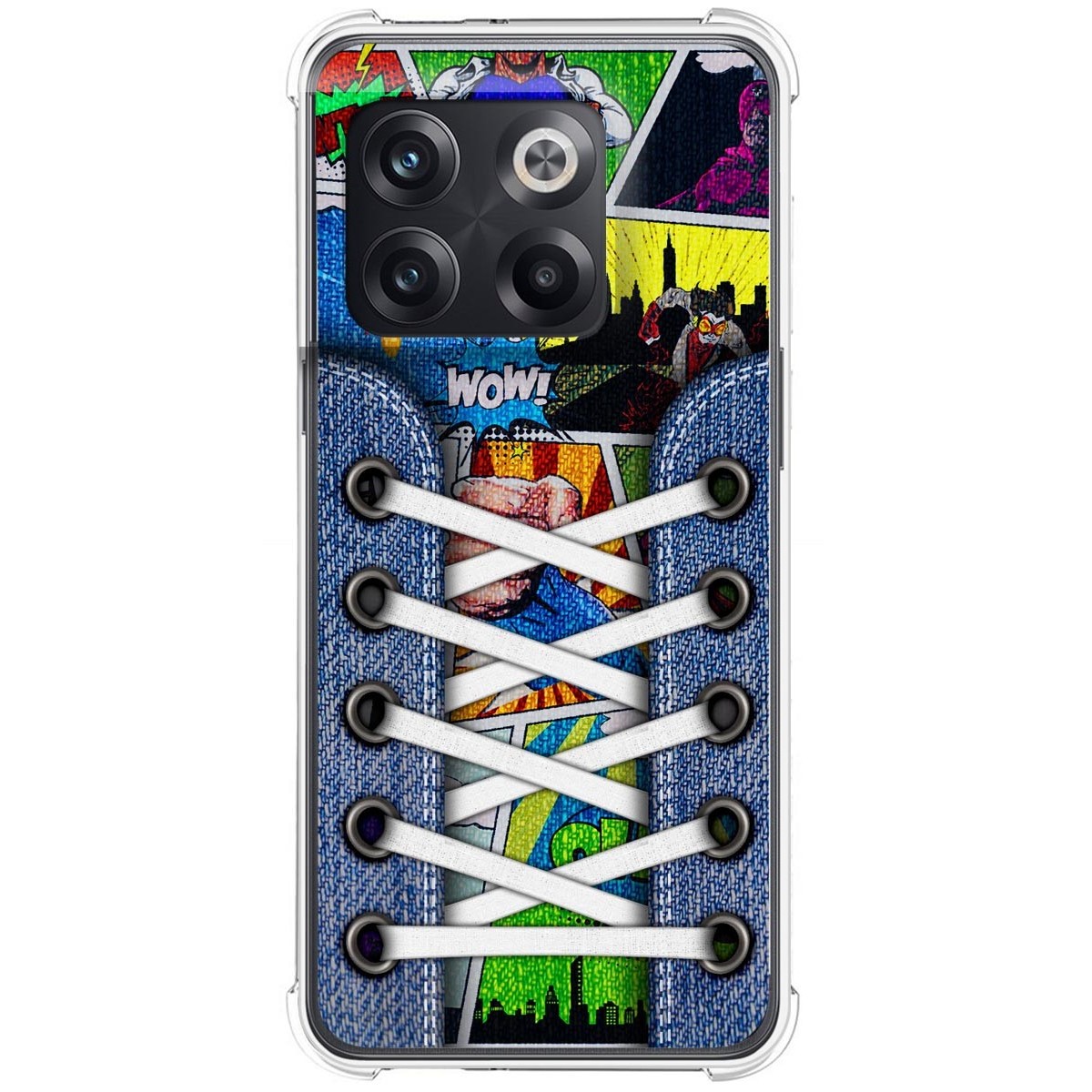 Funda Silicona Antigolpes para Oneplus 10T 5G diseño Zapatillas 14 Dibujos