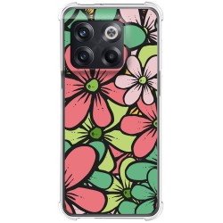 Funda Silicona Antigolpes para Oneplus 10T 5G diseño Flores 02 Dibujos